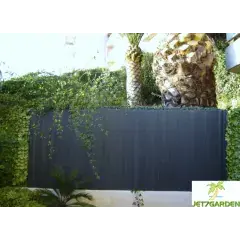 Super Prix Canisse PVC double face gris anthracite 1,2×2,5m – JET7GARDEN – CAAT120X250
