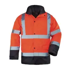 Parka ROADWAY 4/1 HIVIZ orange fluo/marine T2XL – COVERGUARD – 7ROPOXXL Expédié Aujourd&rsquo;hui