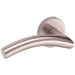 Béquille double inox sur rosace LINOX 494 bec de cane – VACHETTE – 058378 Offre Du Jour