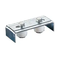 Plaque guide grille 2 olives diamètre 34,5mm – FAAC COMUNELLO – 247 Marque