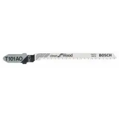 Marque 5 lames de scie sauteuse T 101 AO – BOSCH – 2608630031