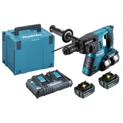 Perforateur SDS Plus 36V + 4 batteries 5Ah + chargeur + coffret MAKPAC – MAKITA – DHR264PT4J Prix Choc