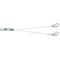 Longe antichute double drisse LDAD-1,5-10-10 blanc – TRACTEL – 77992 Meilleur Choix
