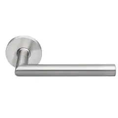 Meilleur Choix Béquille double sur rosace JADE slim inox poli bec de cane diamètre 16mm – HERACLES – B-INOX-SL01