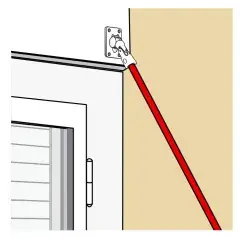 Tringle de manivelle laquée blanc diamètre 12mmx1m10 – TORBEL – 0843600 Haute Qualité