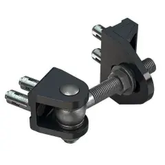 Charnière à visser Bolton HD4D 16mm Quick-Fix noir 9005 – LOCINOX – P00013389-9005 Prix Réduit