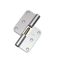 Must-Have Paumelle aluminium anodisé 80x80mm droite – ARGENTA – 8080114