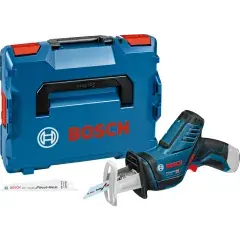 Scie sabre 12V GSA 12V-14 Professional (sans batterie ni chargeur) en coffret L-Boxx – BOSCH – 060164L905 Certifié
