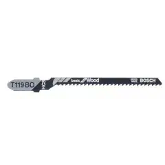 Quantité Limitée 5 lames pour scie sauteuse Basic for Wood T 119 BO – BOSCH – 2608630310