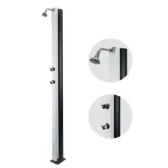 Douche solaire 30L blanche – FLEXINOX POOL – RYC-350-0036 Usine Directe