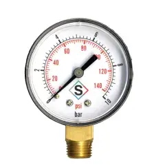 Certifié Manomètre radial 8/13 D50 4 bar – 802-02
