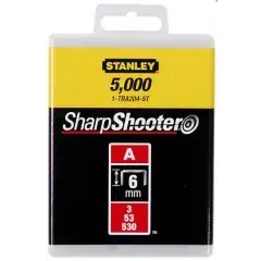 Meilleure Vente Agrafes Type A 4mm boîte de 1000 – STANLEY – 1-TRA202T