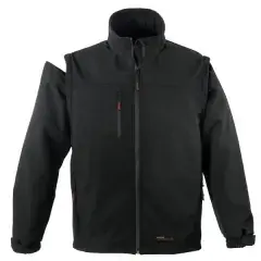 Veste Softshell YANG 2 en 1 noir TS – COVERGUARD – 5YANDS Certifié