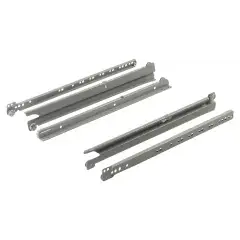 Coulisse à galet sortie totale blanc 350mm – SALICE – A215/35.1T Top Vente