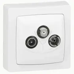 Bon Marché Prise TV-R-SAT ASL saillie complet blanc – LEGRAND – 086042