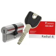 Produit De Marque Cylindre à double entrée A2P* 32x32mm 4 clés RADIAL-R – VACHETTE – 20907000