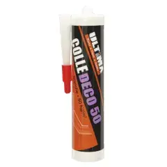 COLLE DECO 50 EXTRA BLANCHE CARTOUCHE 300ML – ULTIMA – 127302 Pas Cher