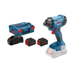 Produit De Marque Visseuse à chocs 18 V GDR 18V-160 + 2 batteries Procore 8 Ah + chargeur + coffret L-BOXX – BOSCH – 06019G510H