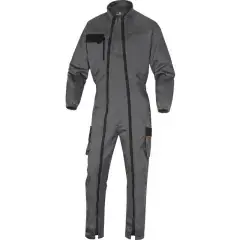 Bon Plan Combinaison de travail à double zips MACH2 V3 gris/orange TS – DELTA PLUS – M2CZ3GOPT