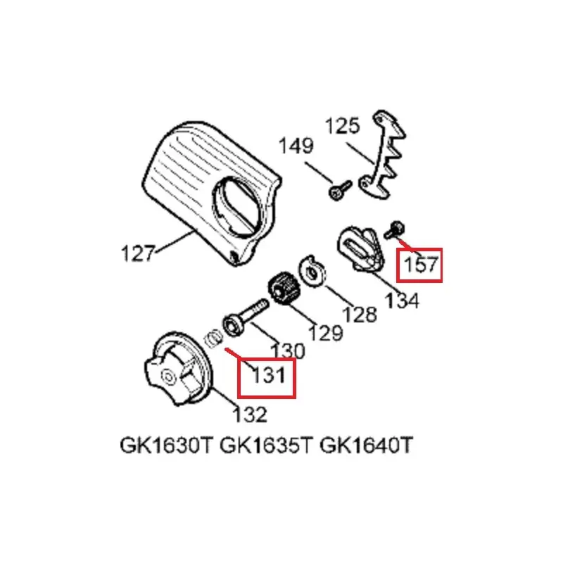 Vis 376582 tronçonneuse BLACK & DECKER GK1630T, GK1635T, GK1640T Paiement Sécurisé