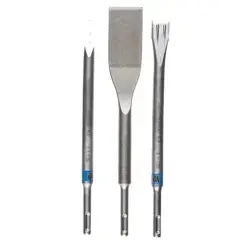 Set de 3 burins SDS Plus (BURIN+PIC+LARGE) – BOSCH – 2607019159 Prix Choc