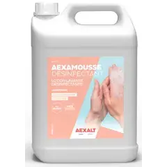 Lotion lavante Aexamousse désinfectante bidon de 5L – AEXALT – AX651 Marque
