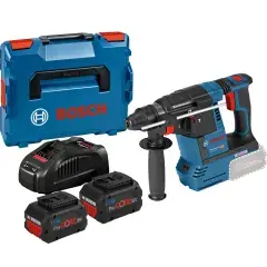 Nouvel Arrivage Perforateur SDS Plus 18V GBH18V-26 + 2 batteries ProCore 5,5Ah + chargeur + coffret L-BOXX – BOSCH – 0611909001
