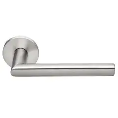 Béquille double sur rosace JADE slim ovale SL00 inox poli – HERACLES – B-INOX-SL00 Dernier Modèle