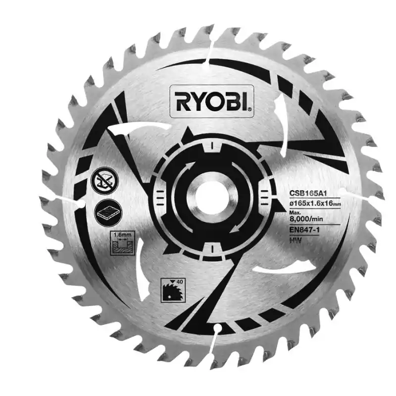 Pas Cher Lame ultra fine 165mm scie circulaire RYOBI