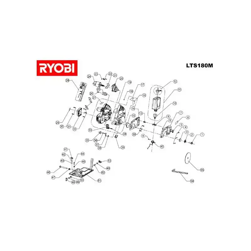 Quantité Limitée Réservoir à eau scie à carrelage RYOBI LTS180M