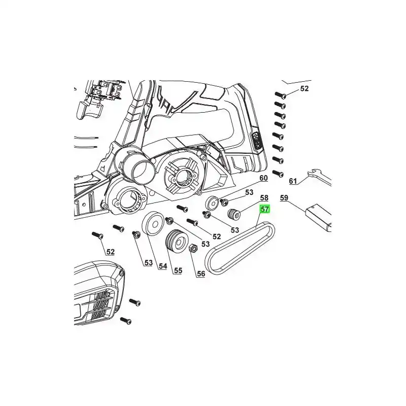 Courroie de rabot RYOBI One+ R18PL Satisfait Ou Remboursé