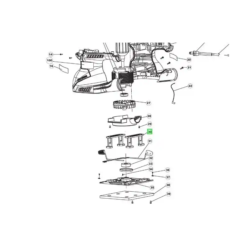 Livraison Express Pied pour ponceuse RYOBI EOS2410N – EOS2410NHG