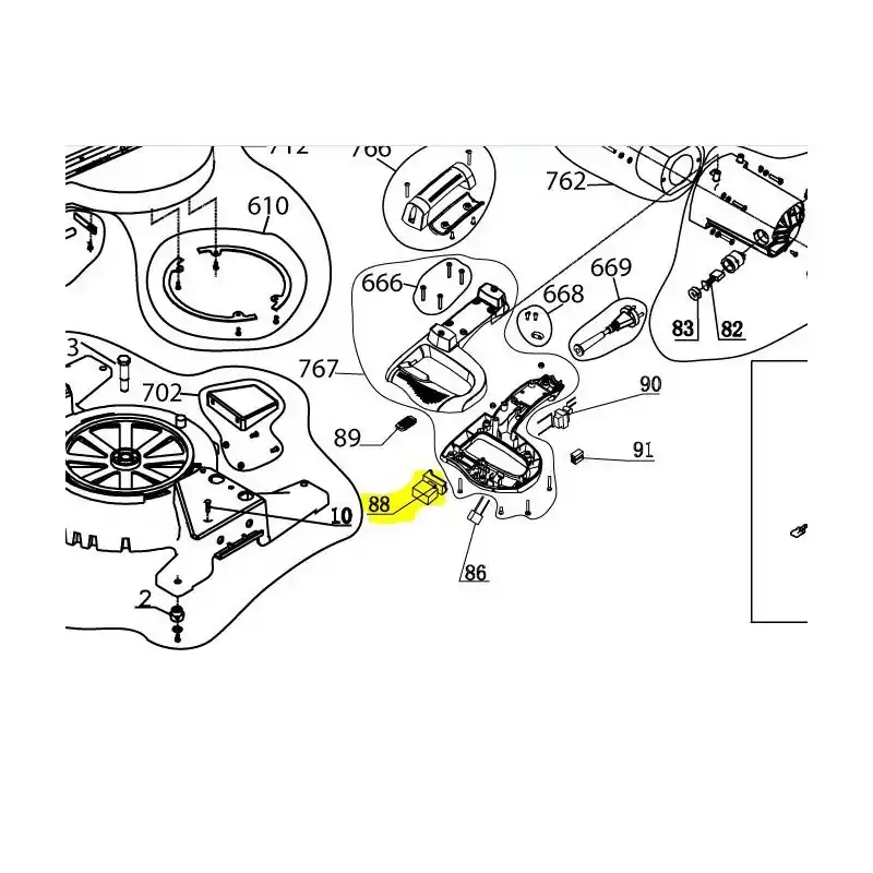 Affaire À Saisir Interrupteur scie à onglet RYOBI modèle EMS2431SCL