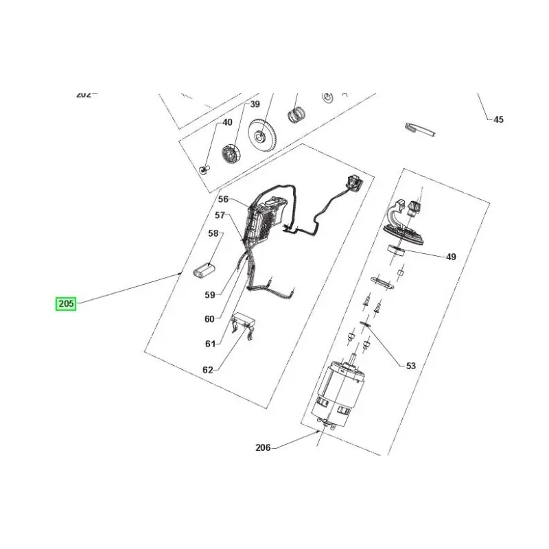 Jusqu&rsquo;à Épuisement Des Stocks Interrupteur perforateur RYOBI modèle R18SDS