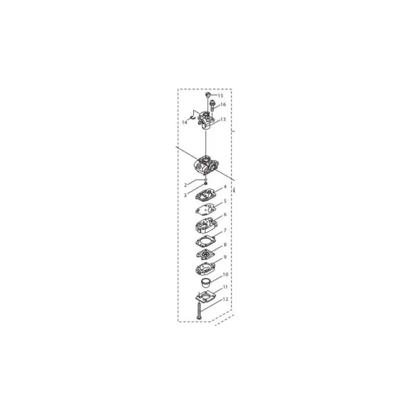 Vente Flash Carburateur 5131008188 taille haies RYOBI modèle HTK2360MT