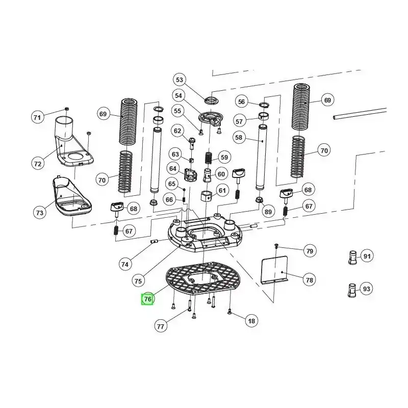 Offre Spéciale Semelle pour défonceuse RYOBI RRT1600