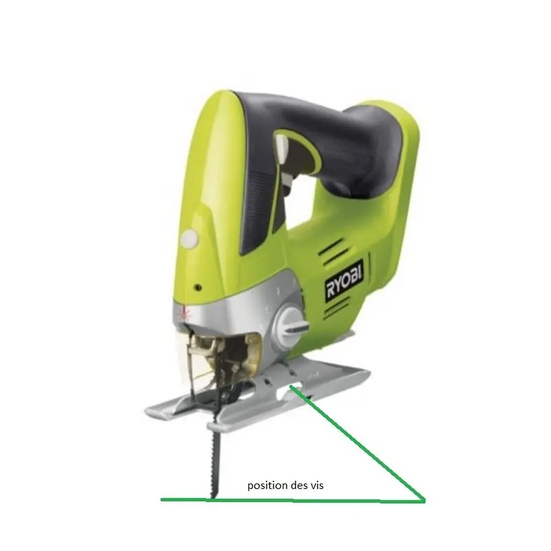 Vis de fixation 5131011446 semelle pour scie sauteuse RYOBI Série CJS-180LM Certifié